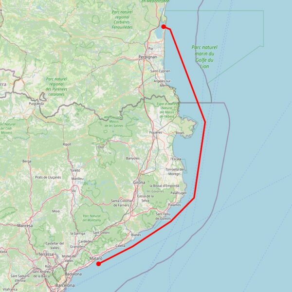 11/07 -> 12/07 – NAVIGATION : de Port Leucate à Mataro (Es)